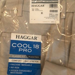 Haggar slacks Cool 18 NWT
